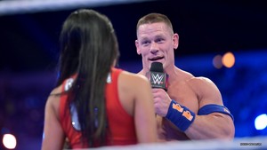  Wrestlemania 33 - John Cena and Nikki Bella