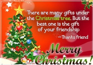  Your Friendship Is A Best Christmas Present