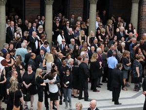  funeral of Lars, Vivian and Annabelle Falkholt