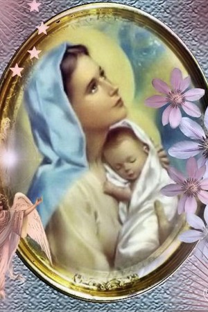Baby Jesus with his Mother