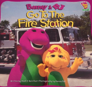 Barney and BJ Go To The Fire Station
