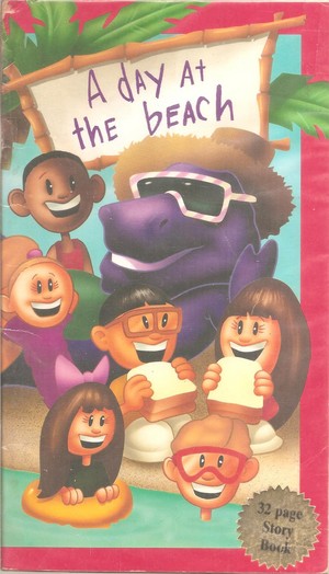  Barney and the Backyard Gang: A день at the пляж, пляжный Book