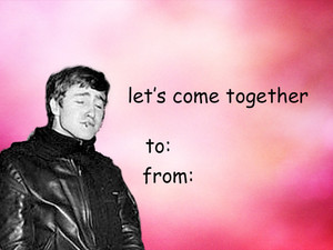  Beatles Valentine Card