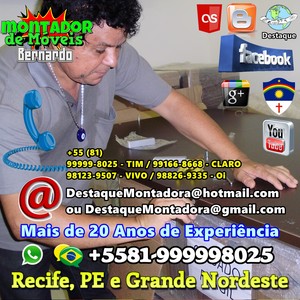  Bernardo Montador de M veis Recife PE 81 99999 8025 06