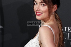  Dakota at Paris premiere for Fifty Shades Freed