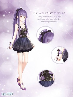  ফুল Fairy Mevilla