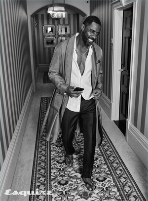 Idris Elba 2017 Esquire Cover Photoshoot 