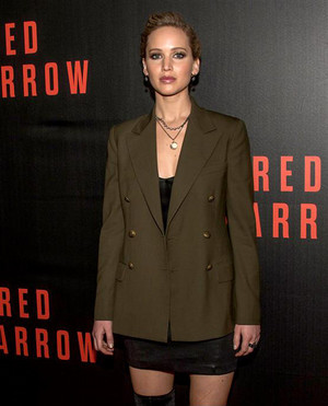  Jennifer at Red Sparrow premiere