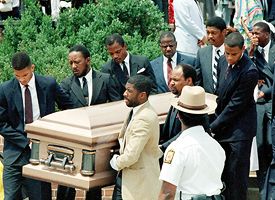  Len Bias' Funeral In 1986