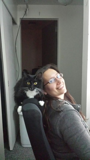  Me and my फ्रेंड्स cat Francis