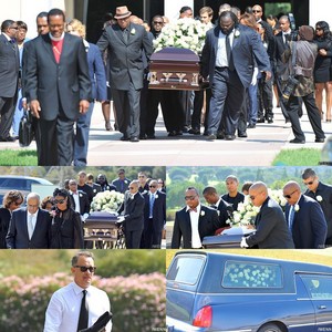  Michael Clarke Duncan's Funeral Back 2012