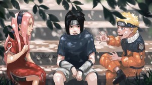  Naruto,Sasuke and Sakura ❤️