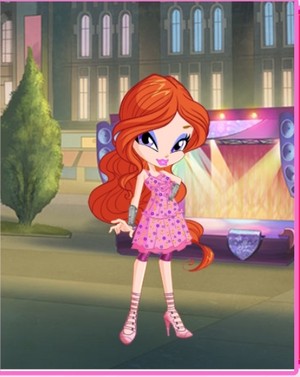 Pinkbloom wow(world of winx)concert find that talent outfit