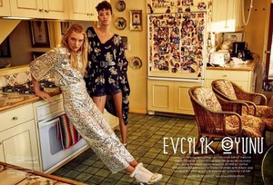  Romee Strijd and Dilone for Vogue Turkey [March 2018]