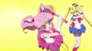  Sailor Moon and Mini Moon