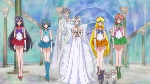  Sailor Scouts King Endymion and Neo Queen Serenity