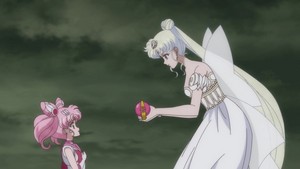 Sailor mini Moon and Neo Queen Serenity 