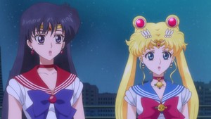  Sailor moon and Mars