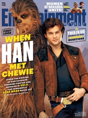  Solo: A nyota Wars Story Entertainment Weekly Cover
