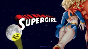 Supergirl In Space 6a wallpaper