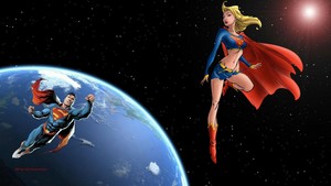  Supergirl Superman In Weltraum 2