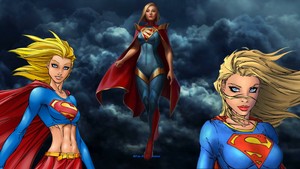  Supergirl Times 3