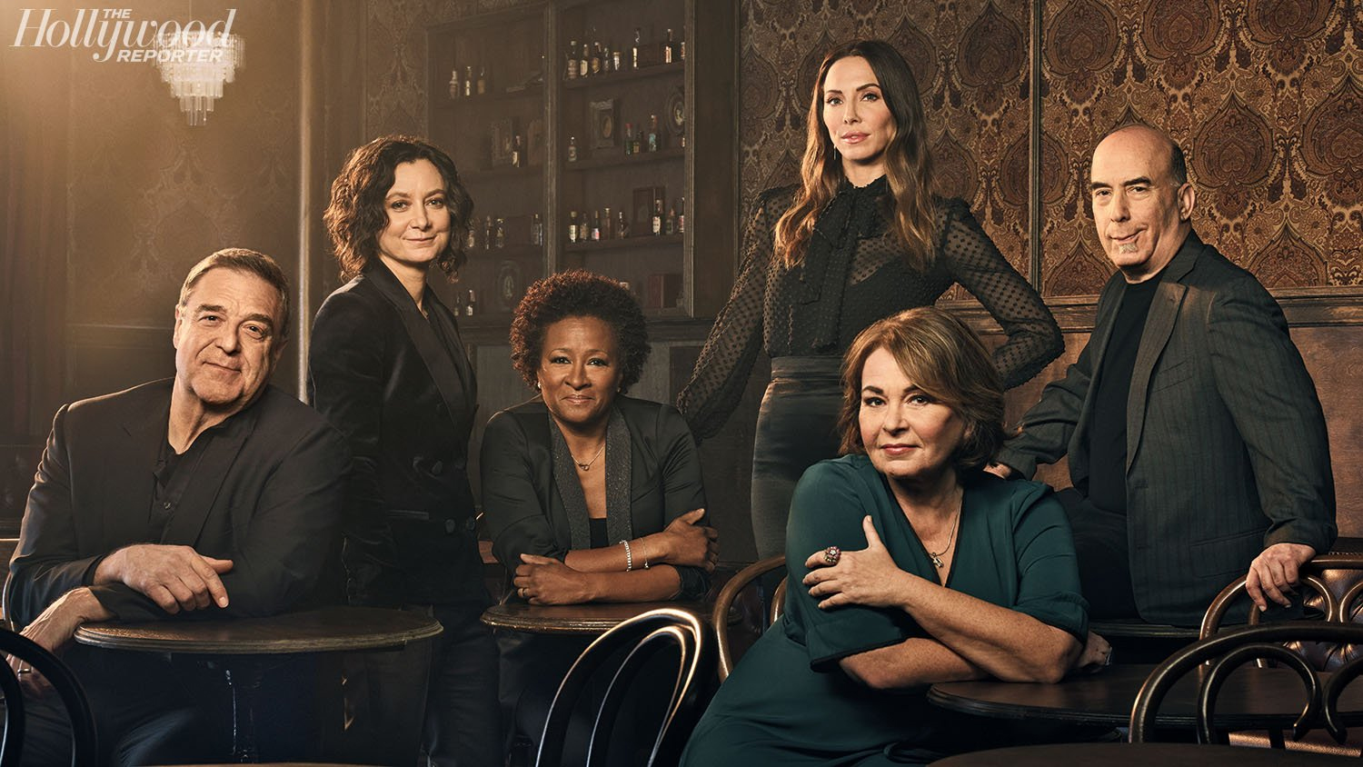 The Hollywood Reporter Portrait - Roseanne's Cast and Showrunners