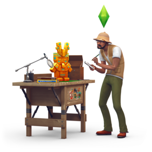  The Sims 4: Jungle Adventure Renders
