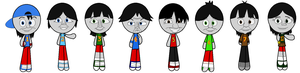  Thomas and Những người bạn as PowerPuff Girls AU Steam Team Giải cứu thế giới