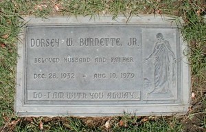  Gravesite Of Dorsey Burnette