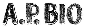  AP Bio Logo - White