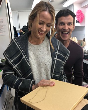 Amy Acker and Stephen Moyer