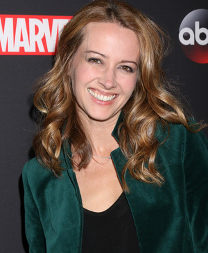 Amy Acker attends Agents of Shield 100th episode party