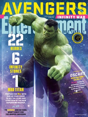  Avengers: Infinity War - Hulk Entertainment Weekly Cover