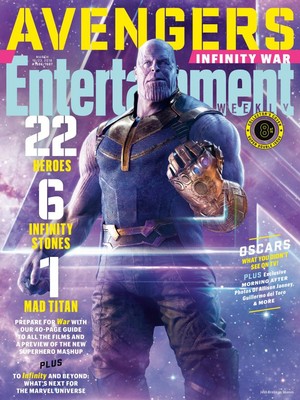  Avengers: Infinity War - Thanos Entertainment Weekly Cover