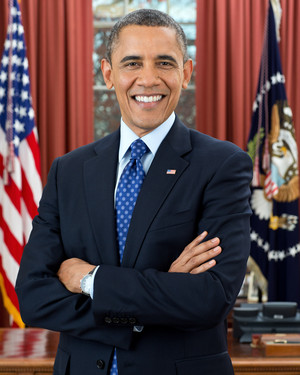 Barack Obama, The Former US President, In Oval Office