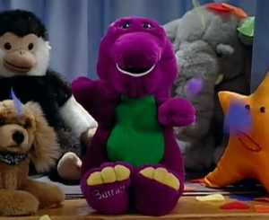  Barney Doll (Barney's Colorful World)