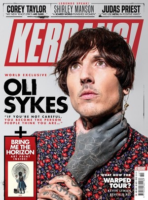  Bring Me The Horizon's Oli Sykes at Kerrang Magazine Photoshoot