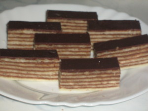  초콜릿 layer cake