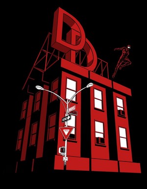  Daredevil Season 3 Teaser Art oleh Joe Quesada