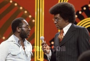  Don Cornelius Talking With Curtis Mayfield