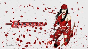Elektra vs Daredevil   wallpaper