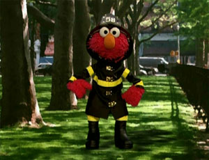  Elmo as a Firefighter (Elmo's World)