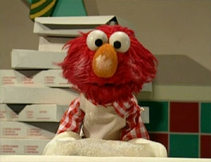  Elmo as a پیزا Chef (Elmo's World)