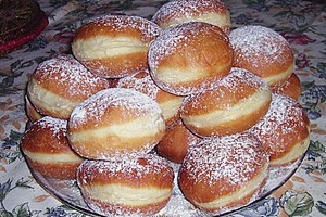  European bánh doughnut