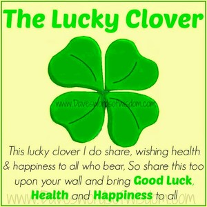  Good Luck Clover