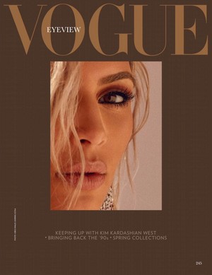  Kim Kardashian covers Vogue India [March 2018]