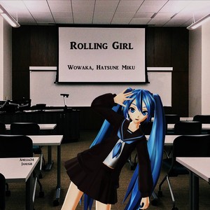  Rolling Girl por Wowaka, Hatsune Miku