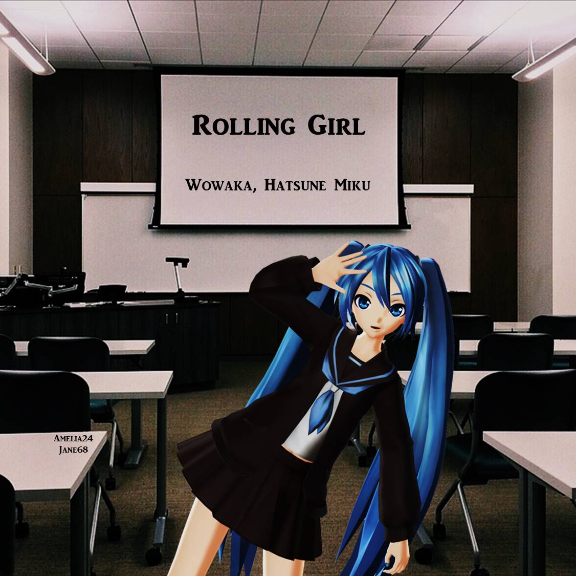  Rolling Girl da Wowaka, Hatsune Miku