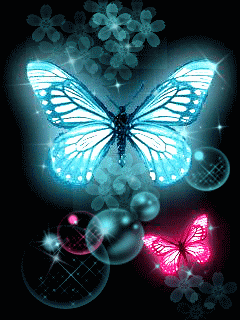  Sparkly Schmetterlinge